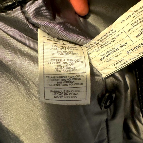 🧥 Big & Tall Harbour Bay Leather Coat - 3XLT - $150 CAD 🕶️ - Picture 12 of 13